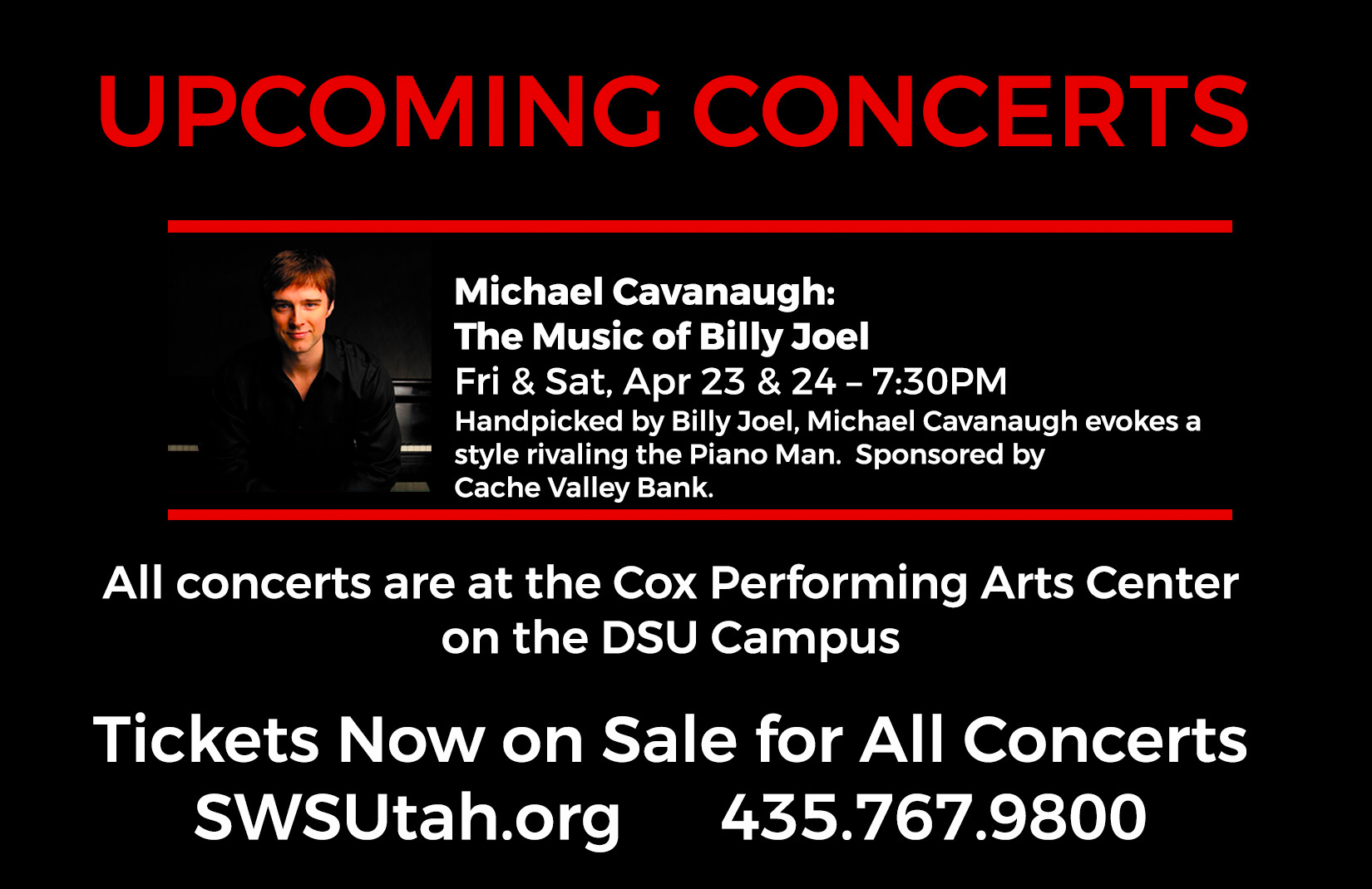 SSO Upcoming Concerts 0221